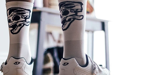 Дорожный спортивный комфортный антибактериальный хлопковый дезодорант, дышащие шоссейные гольфы, носки, средней длины