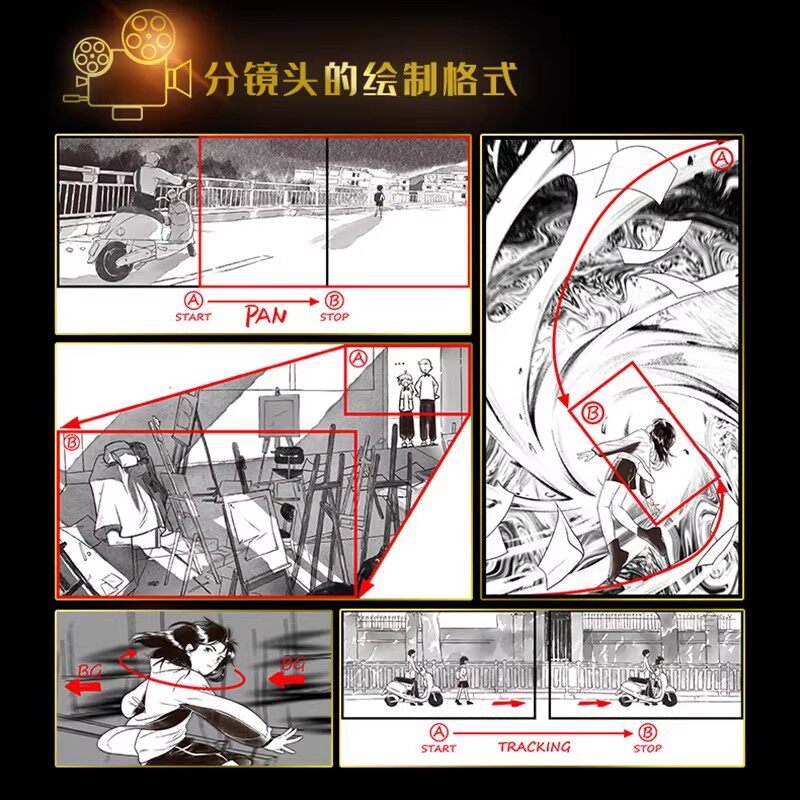 正版 分镜头设计 影视动画分镜头设计选景电影拍摄技巧动画视频人才培养导演专业 影视作品分镜头脚本设计教程书籍 分镜头设计大全
