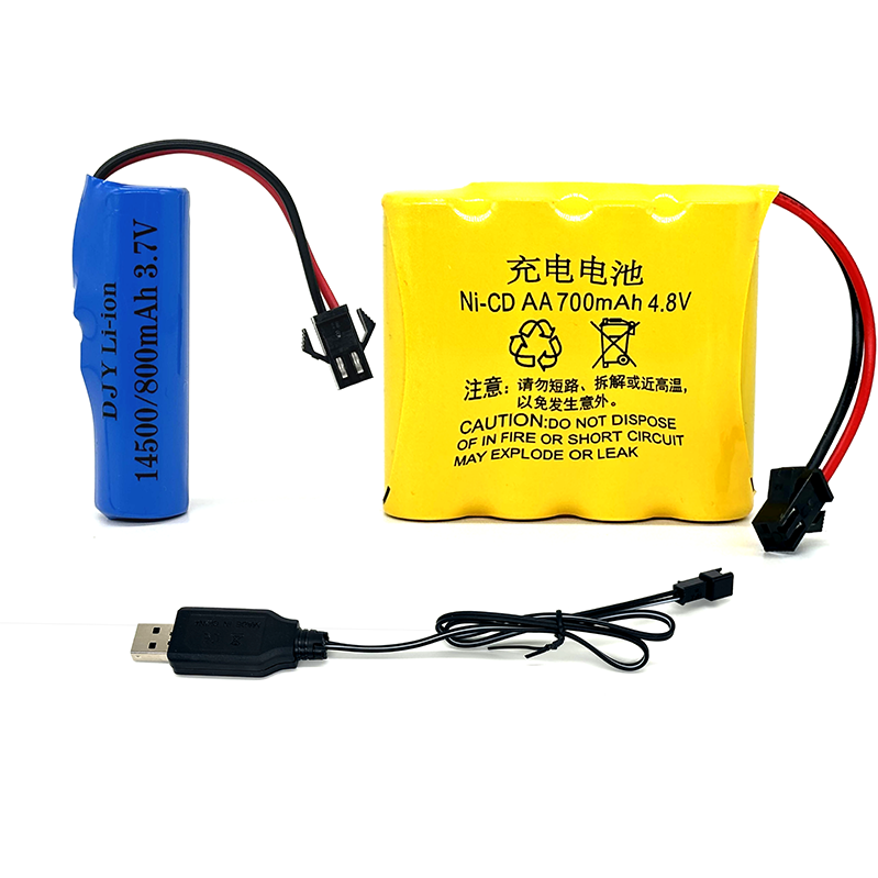 遥控车电池组玩具USB充电线3.6v4.8v7.2v8.4v3.7v7.4v9.6v充电器 - 图3