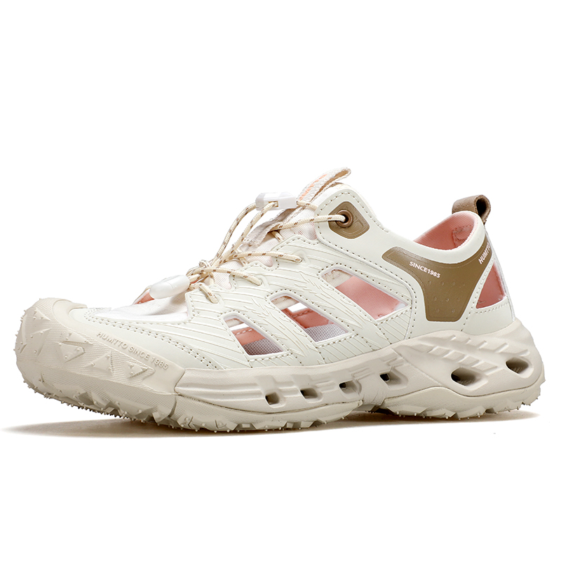 悍途凉鞋女夏季新款运动轻便溯溪鞋防滑透气速干涉水鞋外穿洞洞鞋 - 图3