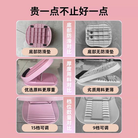 Stretching board, inclined pedal, leg slimming exercise, stretching tool