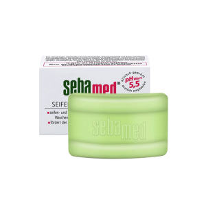 sebamed 施巴进口洁面皂香皂蚕丝皂弱酸性清洁控油50g