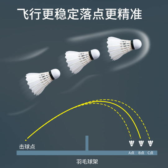 WAVAW Badminton-Profi, echter, langlebiger Trainingsball