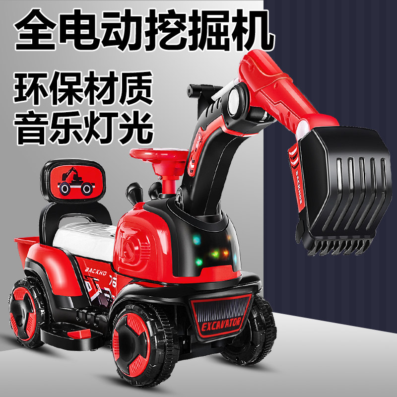 儿童男孩可坐人可骑超大号玩具车 童本乐电动/遥控车