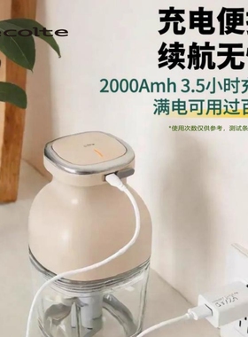 日本recolte丽克特无线料理机