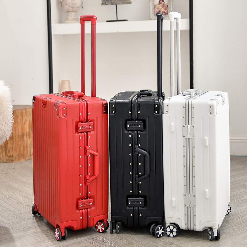 独行狼女ins网红新款20寸男拉杆箱 独行狼旅行箱