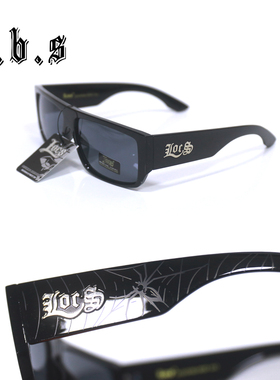 LOCS抗紫外线街头复古墨镜