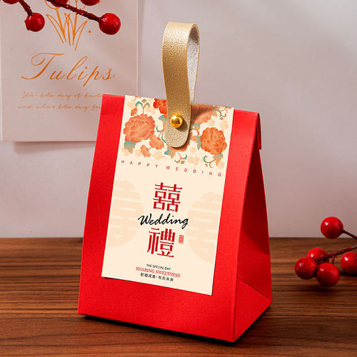 2025新款结婚订婚专用喜糖盒子高级感糖果盒婚礼婚宴伴手礼盒空盒 - 图2