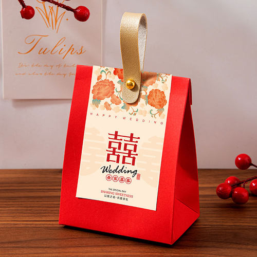 2025新款结婚订婚专用喜糖盒子高级感糖果盒婚礼婚宴伴手礼盒空盒 - 图1