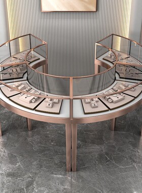 珠宝展示柜珠宝柜首饰柜样品展示柜玻璃柜首饰柜台展台化妆品展柜