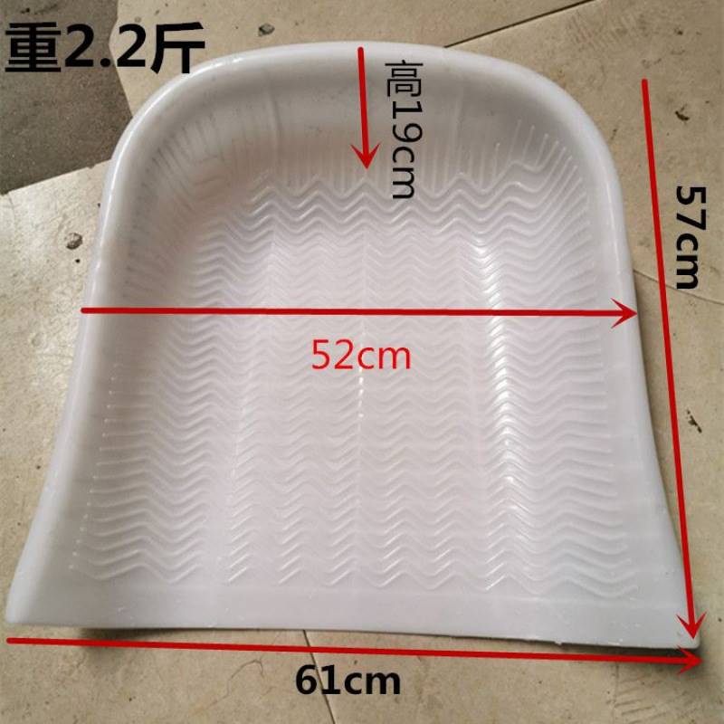 。塑料簸箕大号山东热卖厂家直供农用手握耐用 家用筛扬米 堆粮铲 - 图2