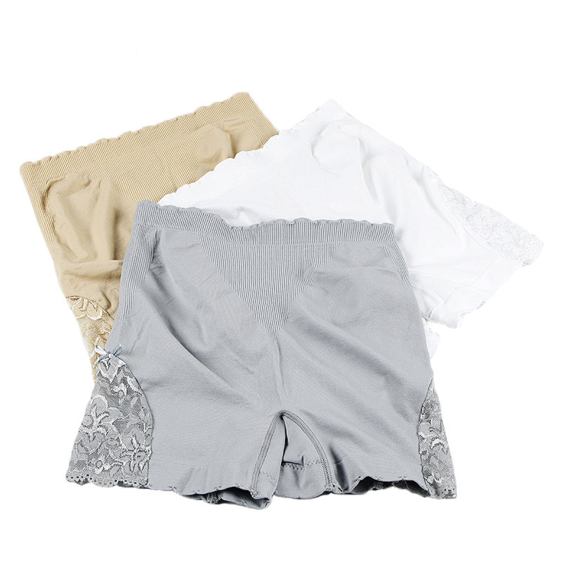 蕾丝保险裤纯棉提臀无痕打底短裤 娇密打底裤