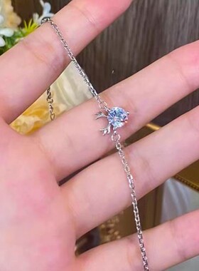 D色莫桑石一鹿有你手链