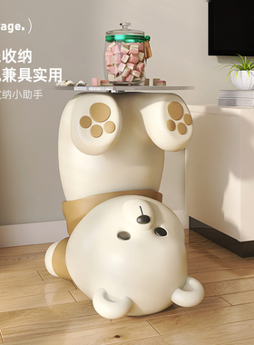 MSKA熊摆件大型落地轻奢家居客厅沙发旁电视柜装饰品乔迁新居礼物