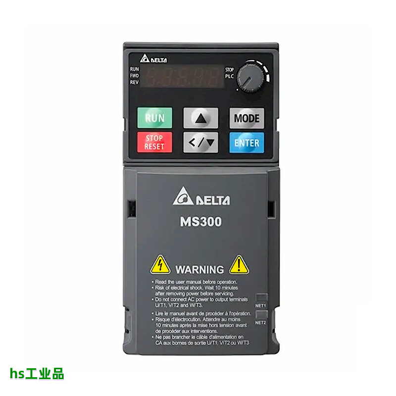 变频器MS300 VFD5A5MS43ANSAA 9A0 13A 17A 2A7 4A2 三相380V - 图1