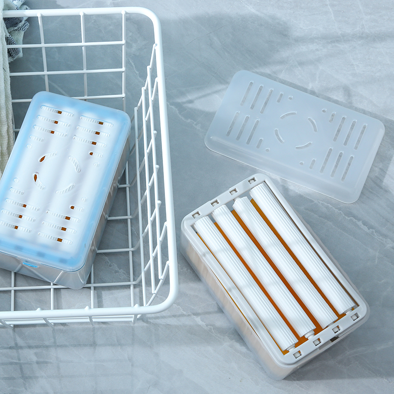 免搓洗手搓香皂盒创意多功能沥水收纳盒家用滚轮式自动起泡肥皂盒 - 图2