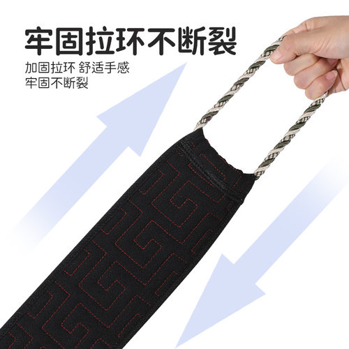 搓澡巾男士专用后背家用搓泥神器洗澡搓背条洗澡巾强力粗砂擦手套 - 图1
