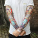 Ice Silk Tattoo UV Arm Sunscreen Sleeve