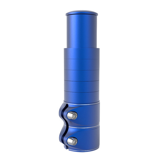 Modified heightened and extended adjustable bicycle stem