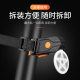 Creative appearance bicycle charging tail light