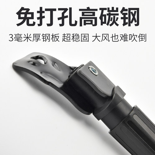 儿童自行车脚撑平衡车支架车撑子车撑停车架撑脚架车梯子配件大全 - 图1