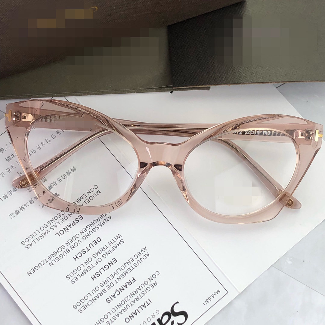 TF5456 高品质进口板材舒适大框猫眼个姓款光学架近视眼镜框架女士 TF5456 高品质进口板材舒适大框猫眼个姓款光学架近视眼镜框架女士