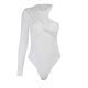 European and American style hot girl one-shoulder long-sleeved jumpsuit