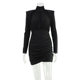 Stylish hot girl basic versatile long-sleeved dress
