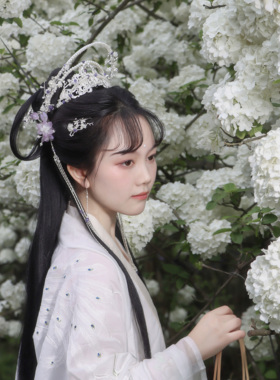 羽钿坊发箍发冠仙女圣母环汉服