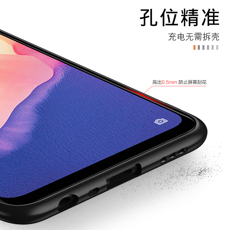 opporeno4se5g手机壳磨砂opporeno4se手机套软壳reno4SE外壳PEAM00防摔硅胶男女PEAt00保护套镜头全包保护-图2