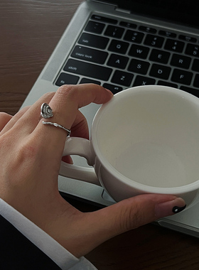 复古玫瑰戒指ins冷淡风女合金