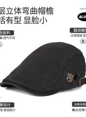 阿萝璃贝雷帽秋冬季文艺简约男女