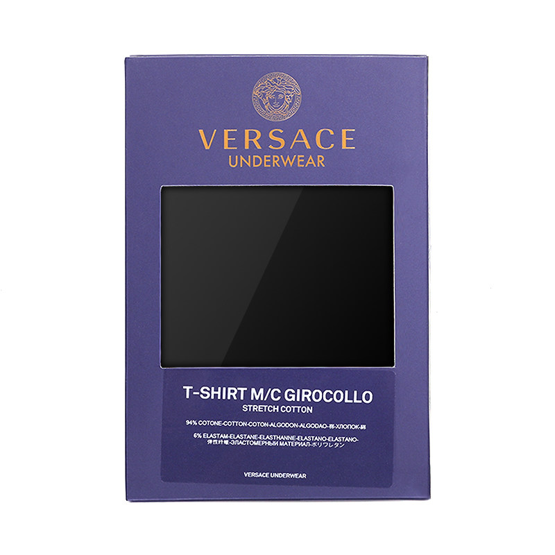 versace范思哲男装圆领t恤打底衫 妙思时装国际海外T恤