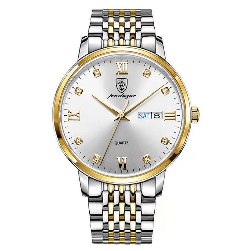瑞士品牌手表男士机械表高档全自动防水夜光商务简约十大石英腕表