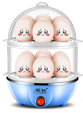 领锐单层蒸蛋器煮蛋器自动断电迷你小家用多人蒸鸡蛋羹早餐机神器
