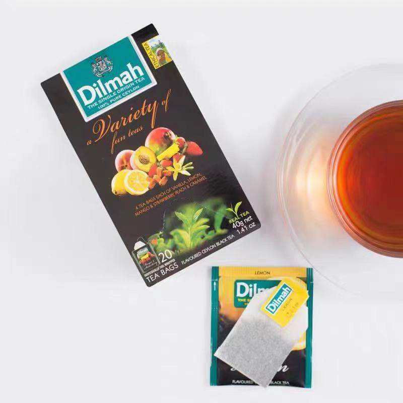 Dilmah迪尔玛蜜桃荔枝柠檬草莓红茶包 锡兰红茶 水果茶包 冷泡茶,淘宝优惠券,粉丝福利购,淘宝优惠卷