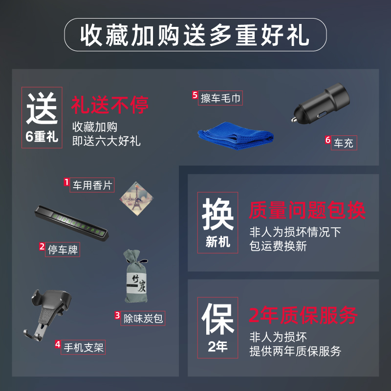 pape旗舰店Pape车载空气净化器负离子香薰新车除甲醛汽车车用除异味烟味USB2