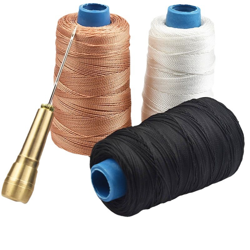 篷布修补针线皮具胶鞋钩针直锥手缝皮鞋工具针线修补手工补鞋勾针 - 图3