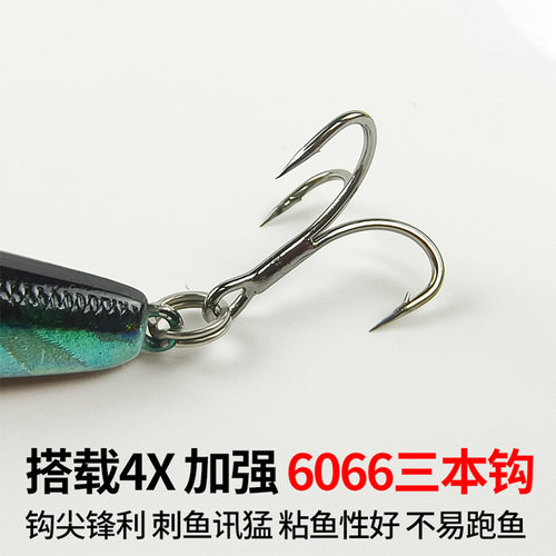 沉水铅笔路亚假饵飞诡远投缓沉淡水鲈鱼翘嘴桂鱼红尾野钓通用鱼饵 - 图0