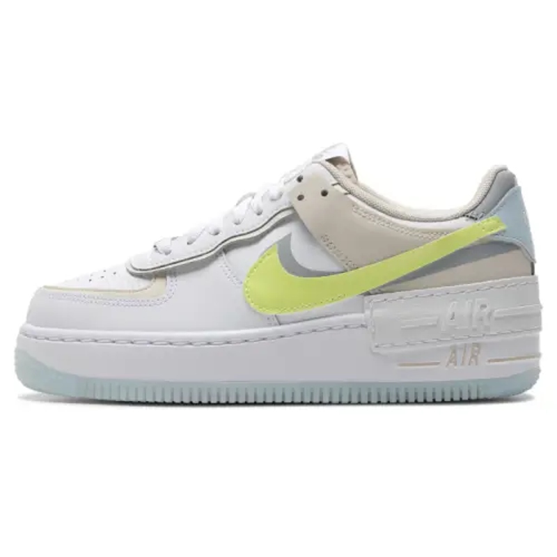 耐克女鞋Nike Air Force 1 AF1马卡龙白绿空军一号板鞋FB7582-100-图3