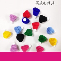 Mini Hair Line Small Hat Knit Finger Hat Japan-South Korea Wind Cute Creative Pendant Tree New Year Gift Decorations