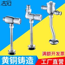 Small poop flush flush valve Hand press style Makeup Room Toilet Original Factory Small Urinal Press Time Lapse Switchers Flush Valve
