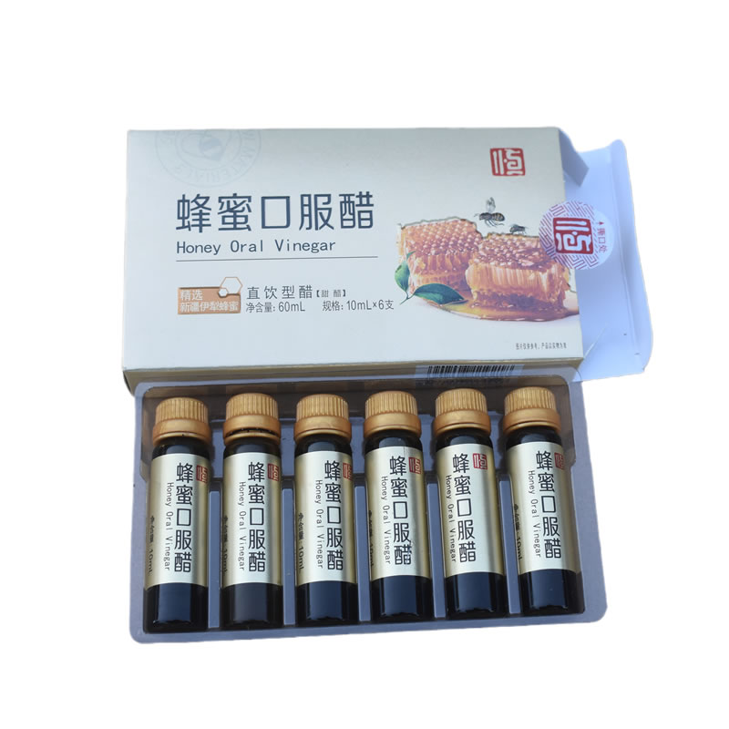 恒顺蜂蜜醋10ML*6支小瓶装口服饮用香醋镇江特产甜醋-图1