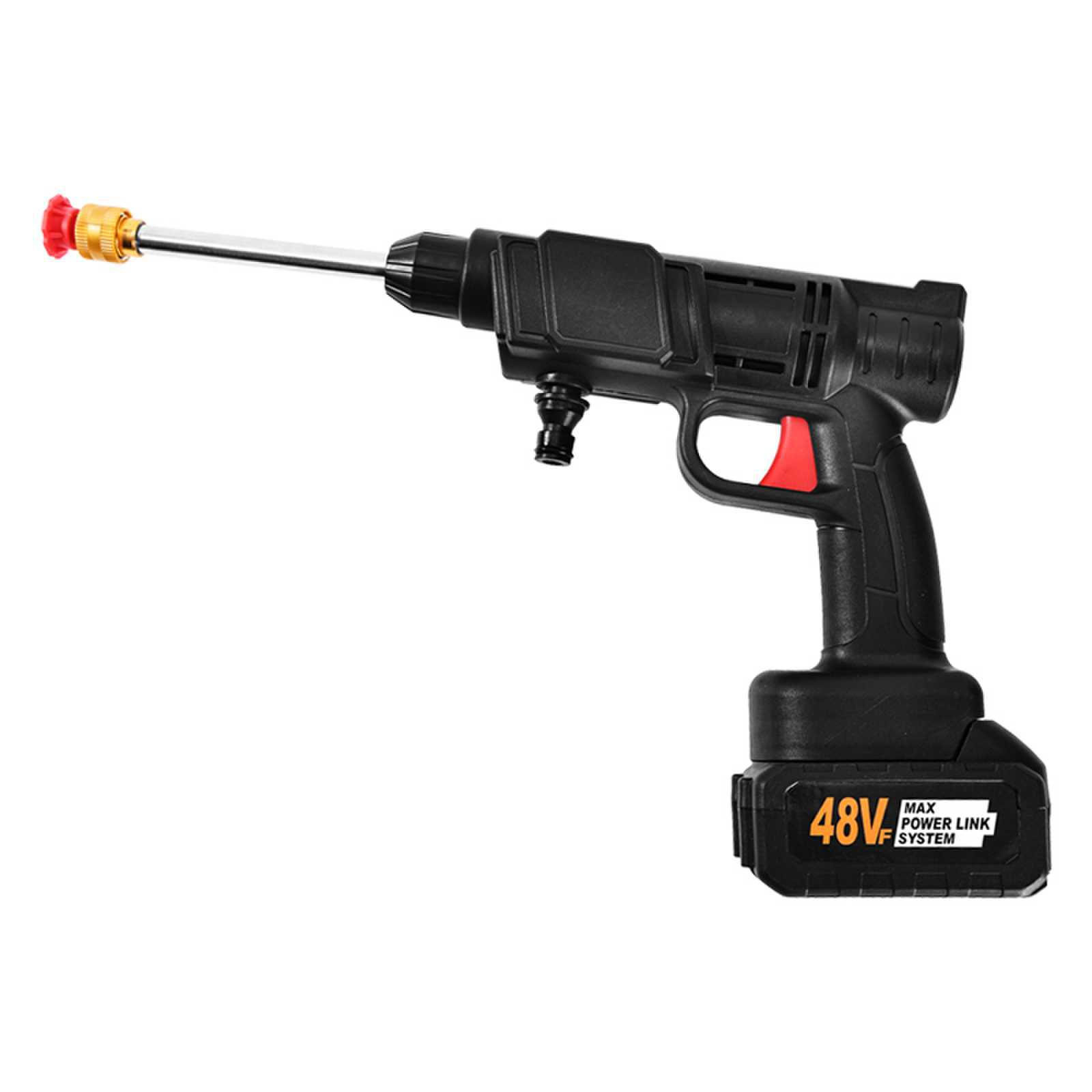 无线洗车高压水枪大功率强力洗车机清洗机电动充电打药机消毒浇菜