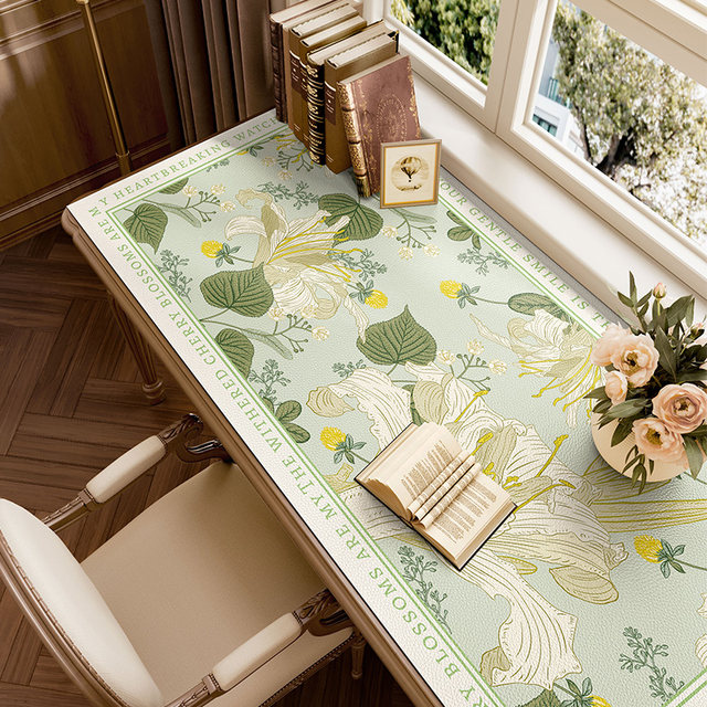 American desk mat for students studying