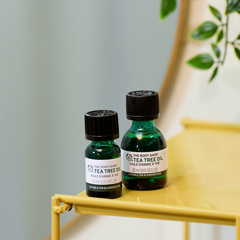 TheBodyShop美體小鋪茶樹油10ml20ml清爽潔凈修護瑕疵精油_TheBodyShop海外旗艦店_美容護膚_美體_精油