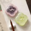 Crystal glass ink cartridge with lid, non-drying ink