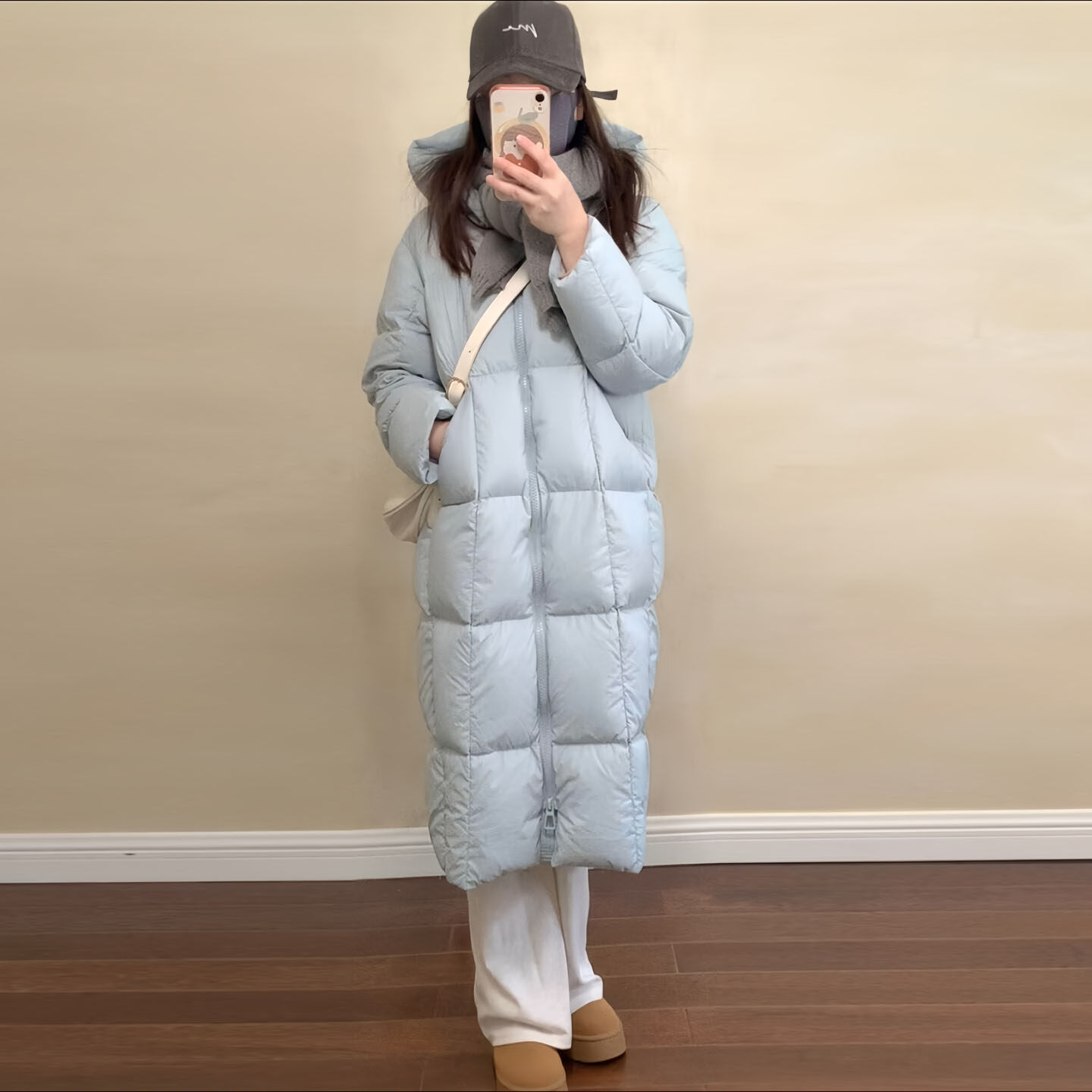 韩国高级感长款过膝连帽羽绒棉袄女冬2025年巨好看超火洋气面包服,淘宝优惠券,粉丝福利购,淘宝优惠卷