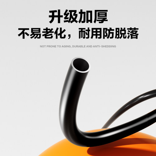 鱼缸硅胶氧气管防脱落水族箱氧气泵专用气管4mm细软管增氧泵配件 - 图1
