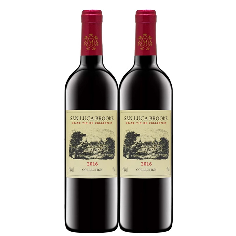 进口红酒750ml甜红葡萄露酒低度双支中秋春节过节送礼婚庆喜果酒